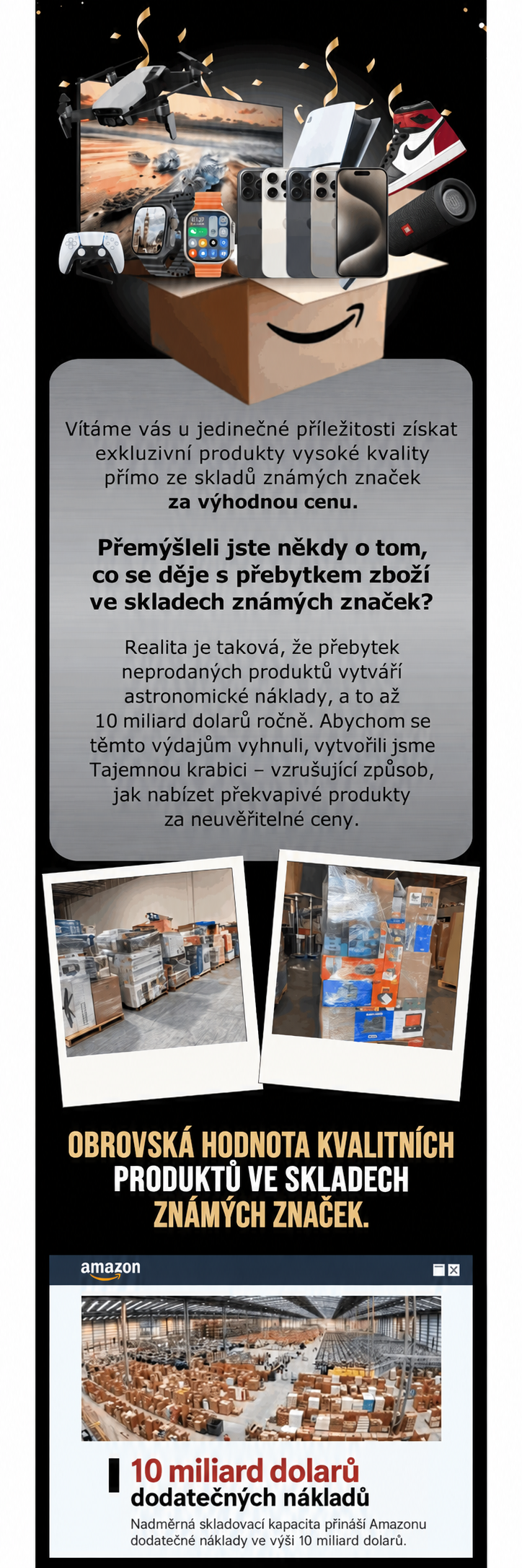 Tajemná krabice, představení
