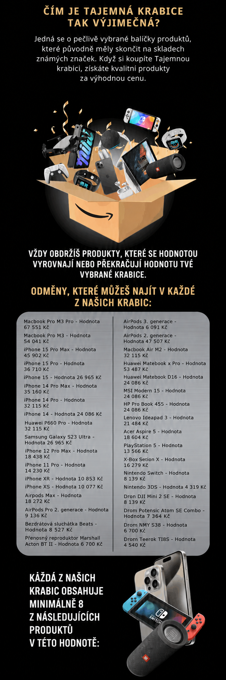 Čím je tajemná krabice výjimečná